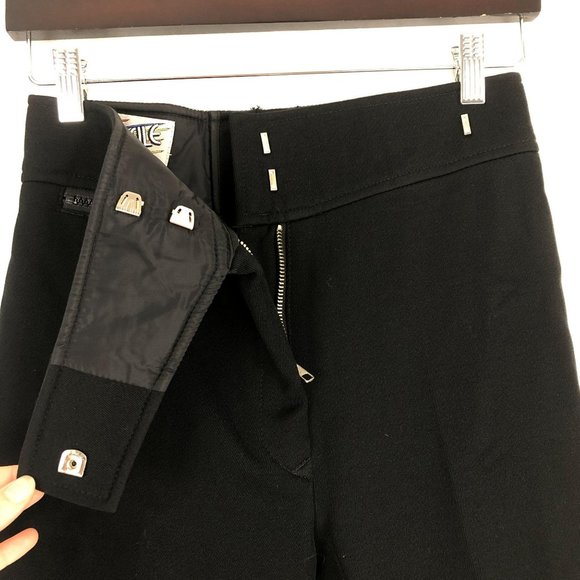 Profile Vintage Black Wool Blend Snow Pants Sz 10 - Picture 7 of 9